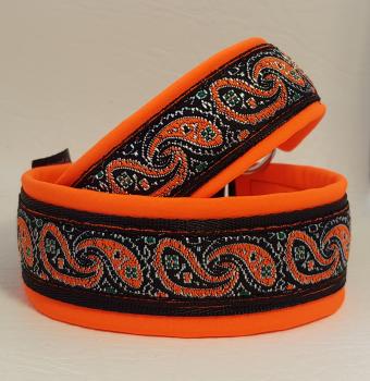 Soft Shell Halsband 3,5cm leucht orange